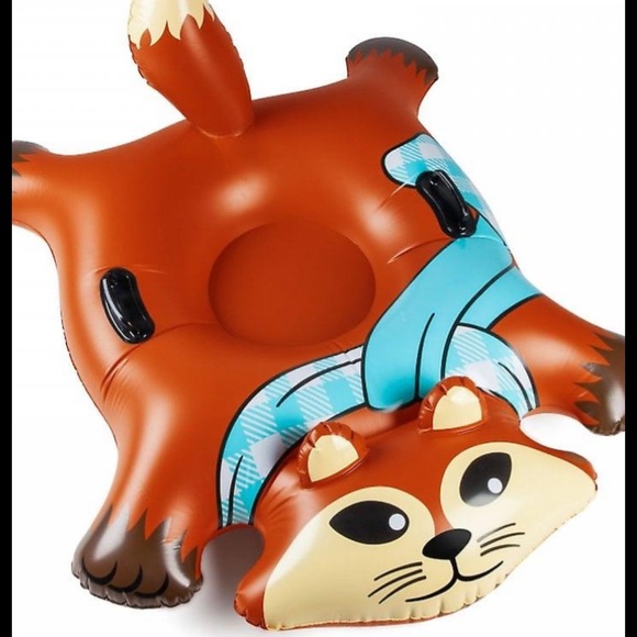 ❄️NEW IN BOX❄️BIG MOUTH Flyin’ FOX Snow Tube - Picture 5 of 14